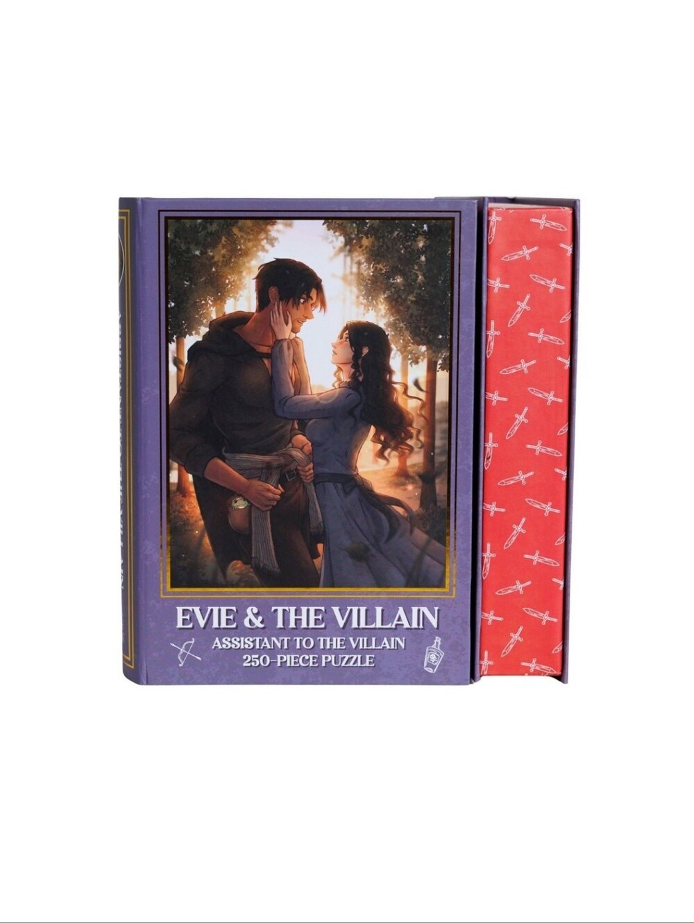 Evie & The Villain Keepsake Jigsaw Puzzle 250 Pc Assistant to the Villain Book
